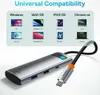 Baseus Metal Gleam Series multifunktionaler USB HUB 7in1 Produktbild-Vorschau 24