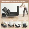 HOMCOM Schlafsessel 3 in 1 Sessel mit Schlaffunktion mit Produktbild-Vorschau 4