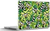 MuchoWow® Laptop Aufkleber Sticker Cover Muster - Dschungel Produktbild-Vorschau 1