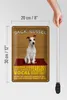 Blechschild Spruch 20x30cm Jack Russel Hund charming Produktbild-Vorschau 5