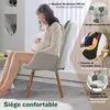 Meubles Cosy – skandynawski fotel z tkaniną w stylu Podgląd zdjęcia produktu 5
