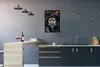 MuchoWow® MuchoWow® Gerahmtes Poster Tiger - Blumen - Produktbild-Vorschau 2