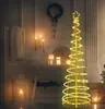 1,8m LED Spiral Weihnachtsbaum RGB mit Stern, Produktbild-Vorschau 7