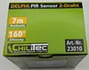DELPHI Bewegungsmelder 160°, silber LED geeignet, 250V, Produktbild-Vorschau 8