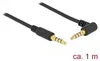 DeLOCK 85610, 3.5mm, Männlich, 3.5mm, Männlich, 1 m, Produktbild-Vorschau 6