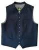 Hammerschmidt Trachten-Weste "Max" (Loden) in blau