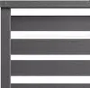 vidaXL Zaunelement WPC 180x180 cm Grau Náhled obrázku produktu 2