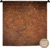 MuchoWow® Wandteppich Wandbehang Leder - Textur - Braun - Produktbild-Vorschau 1