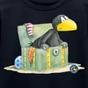 Spreadshirt Der kleine Rabe Socke Schatzkiste Kinder Produktbild-Vorschau 2