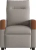 vidaXL Relaxsessel mit Aufstehhilfe Taupe Stoff Produktbild-Vorschau 4