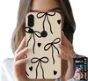 Etui Do Huawei P20 Pro - Beżowe Kokardki Wstążka Modne Podgląd zdjęcia produktu 1