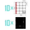 Sammelalbum für 120 Münzen: 10 Münz-Hüllen, Fächer 46 x Produktbild-Vorschau 4