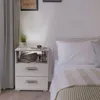 kalb | Mila - Nachtkonsole Nachttisch mit integr. LED Produktbild-Vorschau 2