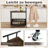 A collage showing a bar cart in use and close-ups of its features. Anteprima dell’immagine prodotto