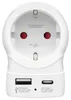 Adaptateur de voyage "EU to UK", 1 x USB-A, 1 x USB-C (PD), Voir les images du produit 4