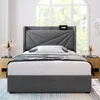 A bedroom scene with a bed as the main focus. Produktbild-Vorschau