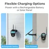 Reolink Argus PT+Solar Panel, 2K+ 5MP PTZ Solárna/Batériová Náhľad obrázku produktu 7