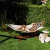 di volio Hängematte Trevia - creme, mit Gestell aus Holz, Produktbild-Vorschau 11