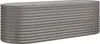 vidaXL Zvýšená postel Pozinkovaná ocel 224x80x68 cm Šedá Náhled obrázku produktu 1