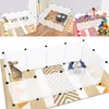 Fiqops Kleintierkäfig Freigehege DIY Laufgitter Laufstall Produktbild-Vorschau 1