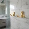 10 ganci a parete per il bagno, da avvitare, in metallo, Anteprima dell’immagine prodotto 8