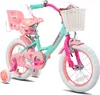 HILAND Joystar 16 Zoll Kinderfahrräder Mädchen mit Produktbild-Vorschau 1