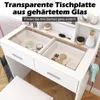 FCH Schminktisch, Hocker, 3-LED Einstellbare Helligkeit, Produktbild-Vorschau 5
