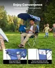 Chaise de camping pliante SucceBuy, capacité de charge de Voir les images du produit 5