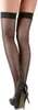 Cottelli Legwear Klasyczne Pończochy Kabaretki Czarny XL Podgląd zdjęcia produktu 4