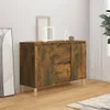vidaXL Sideboard Räuchereiche 103,5x35x70 cm Holzwerkstoff Produktbild-Vorschau 1
