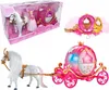 Carrozza della principessa con cavallo e bambola, luci e Anteprima dell’immagine prodotto 4