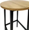 BEGRYF Barhocker 2er Set 65 cm Eichefarben, Sitz Ø30 cm, Produktbild-Vorschau 11