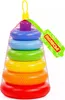 Polesie Stapelturm 59260 Ringe Stapelspaß 6 bunte Ringe Produktbild-Vorschau 2