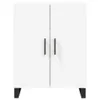 vidaXL Highboard Weiß 69,5x34x180 cm Holzwerkstoff - Produktbild-Vorschau 9