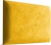 Panel Tapicerowany Prostokąt 40cm x 30cm Żółty MAGIC VELVET Podgląd zdjęcia produktu 1