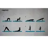 Avento Fitness/Yoga-Matte NBR Schaumstoff Blau Produktbild-Vorschau 8