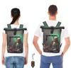 Rucksack Herren Jungen Damen Kurierrucksack Plane Mart Time Produktbild-Vorschau 5