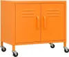 vidaXL Armadio arancione 60x35x56 cm in acciaio Anteprima dell’immagine prodotto 1