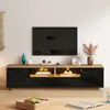 Meuble TV Merax, 180x40x46 cm, meuble bas pour téléviseurs Voir les images du produit 7