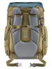The back view of a Deuter backpack. Voir les images du produit