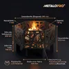 MetaloPro Hexa Cell Feuerschale sechseckig – Feuerstelle Produktbild-Vorschau 2