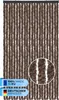 Tenda in pile (100x220 cm) per porte "marrone screziato" Anteprima dell’immagine prodotto 1
