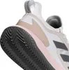 Close-up view of the heel and sole of a white and pink Adidas Adizero Ubersonic 4.1 tennis shoe. Anteprima dell’immagine prodotto