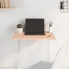 The Living Store Tischplatte 60x40x2 cm Massivholz Eiche Produktbild-Vorschau 2