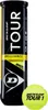 Palline da tennis Brilliance Dunlop 601326 (3 pezzi) Anteprima dell’immagine prodotto 1