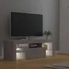 vidaXL Szafka pod telewizor z oświetleniem LED betonowa Podgląd zdjęcia produktu 4