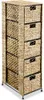 vidaXL Standregal mit 5 Körben 25,5x37x100 cm Produktbild-Vorschau 8