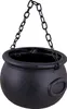 Großer Hexenkessel mit Kette Ø 20 cm | Schwarz Produktbild-Vorschau 2