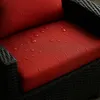 Stuhlkissen 6er set rückenlehne Rot Polyrattan-Garten Produktbild-Vorschau 7