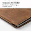 Accezz Leather Laptop Hülle MacBook 14 Zoll - Laptop Sleeve Produktbild-Vorschau 2